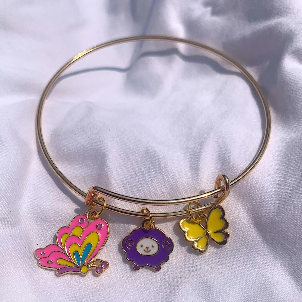 Brand New! Handmade! Adjustable Charm Bracelet